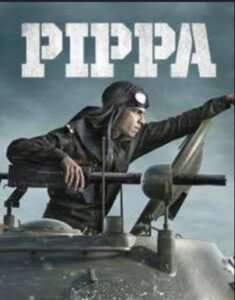 Ishan Khatter riding on the PT-76 tank in the film Pippa